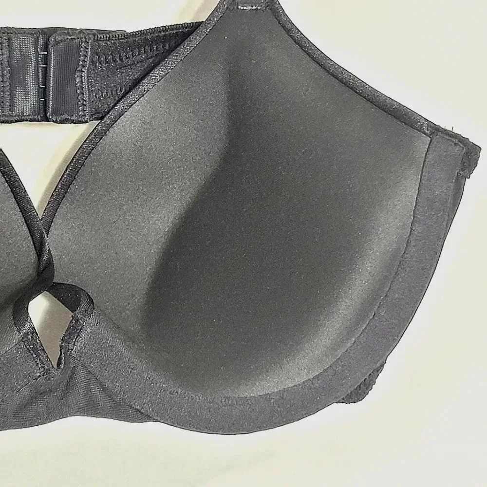 40C Maidenform Self Expressions i-Fit Push Up UW Bra Black NWT‎